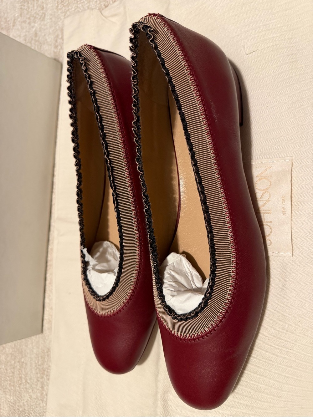 ULLA JOHNSON
Flat Shoes Bordeaux